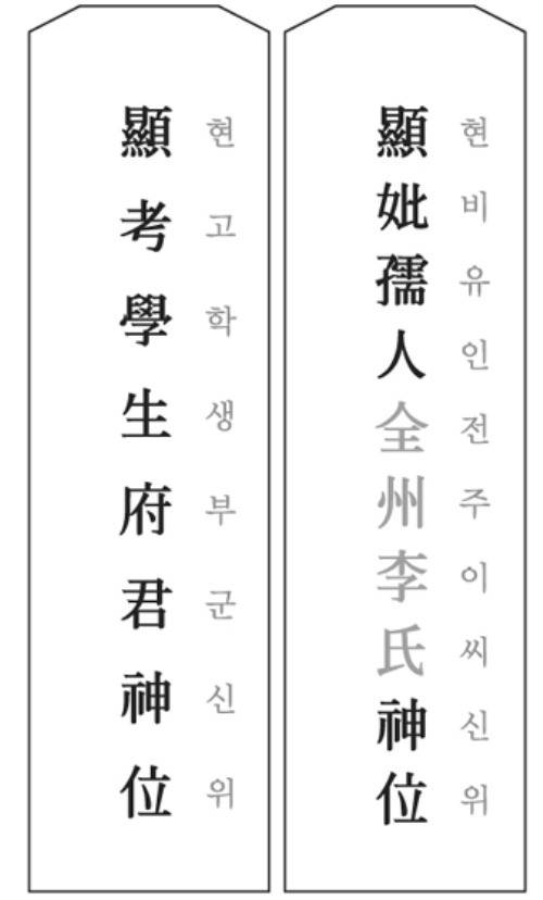 지방 쓰는 법. 사진=지방 쓰는 법 캡처