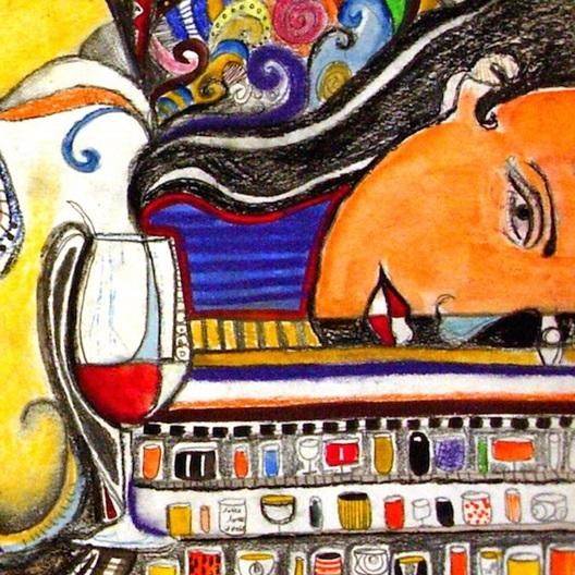 리사가 직접 그린 '노 패터' 재킷 그림