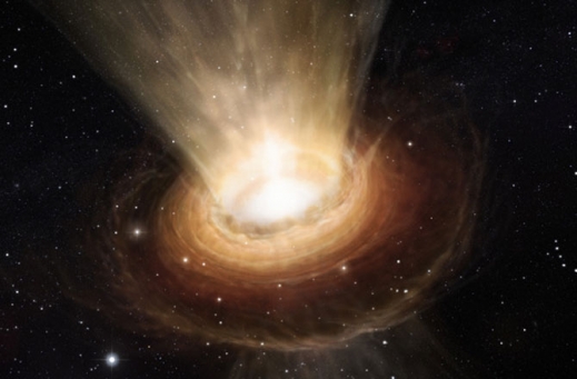블랙홀 상상도(출처/ESO/M. Kornmesser)