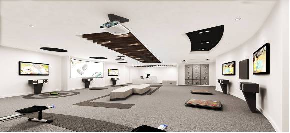 대구 아양중학교에 구축될 융합스포츠교실 개념도