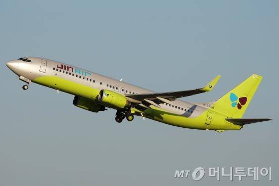 진에어 여객기/사진제공=진에어