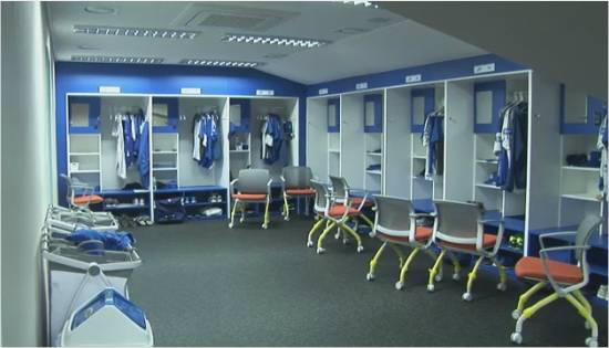 '대구삼성라이온즈파크' 국내 최고수준의 로커룸