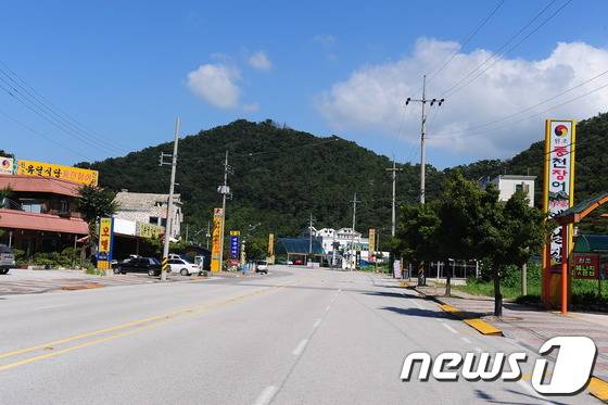 전북 고창군 아산면 선운산 풍천장어거리가 농림축산식품부가 주관한 2013 우수외식업지구로 선정됐다..(뉴스1/DB)© News1
