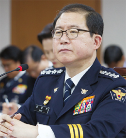 4월20일 한국전력공사 감사에 임명된 이성한 전 경찰청장 ⓒ 시사저널 임준선