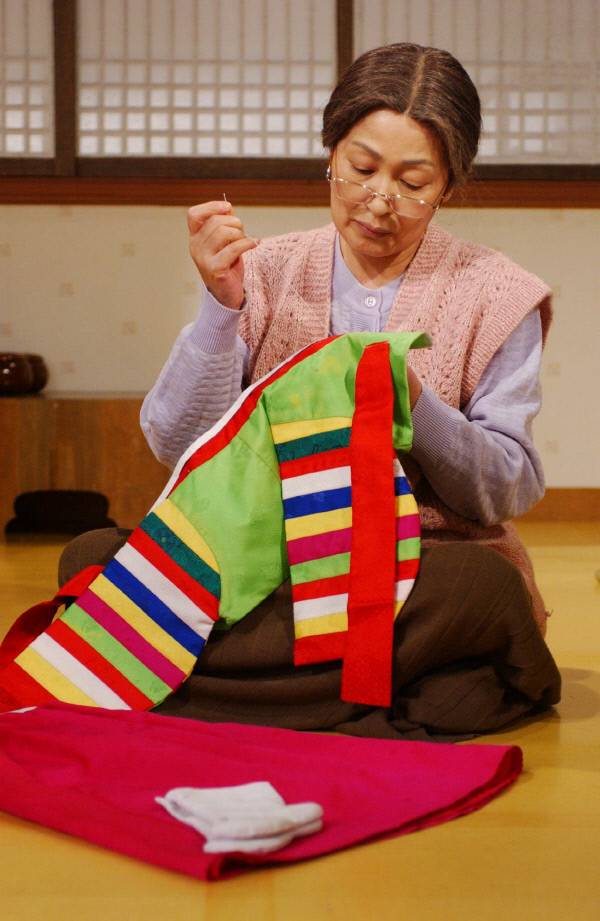 <전원일기> 마지막 녹화 김혜자. 사진|MBC 제공