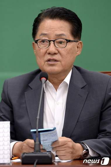 박지원 국민의당 원내대표. 2016.5.27/뉴스1 © News1 안은나 기자
