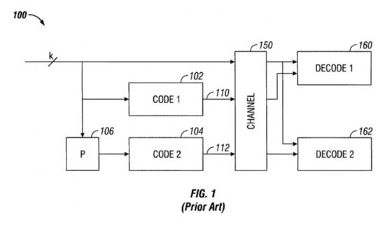 애플을 제소한 칼텍의 와이파이 관련 특허권 개념도. (사진=미국 특허청)