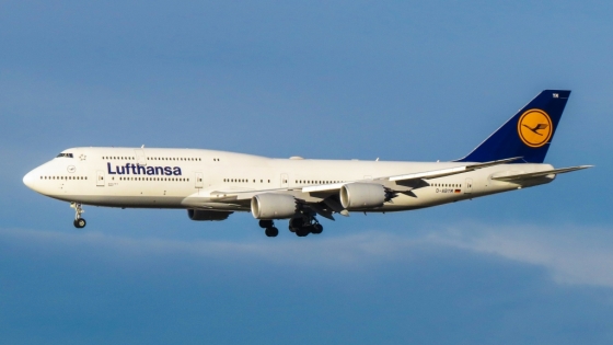 독일 루프트한자의 보잉 747기종 여객기. /사진=보잉 웹사이트