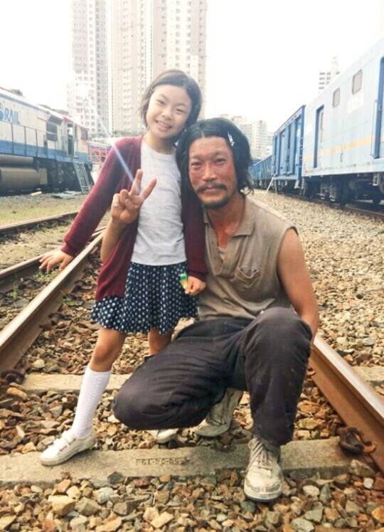 '부산행' 김수안과 최귀화 / 사진제공=원앤원스타즈