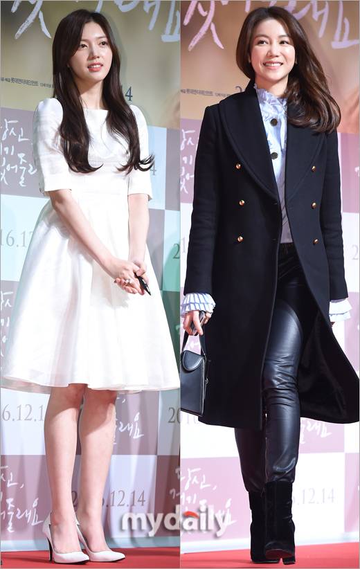 ▲김옥빈·채서진 '우월한 미모 유전자'