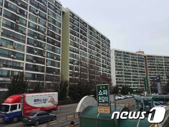 서울 강남구 대치동 은마아파트 일대의 모습© News1