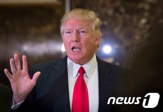 도널드 트럼프 미국 대통령 당선인. © AFP=뉴스1