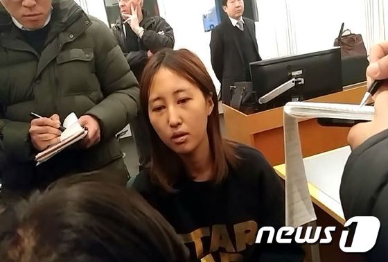 덴마크에서 체포된 최순실씨 딸 정유라(21)씨. © News1 황덕현 기자