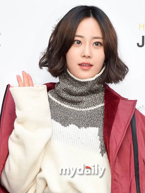 ▲ 허영지, '완벽 이목구비'