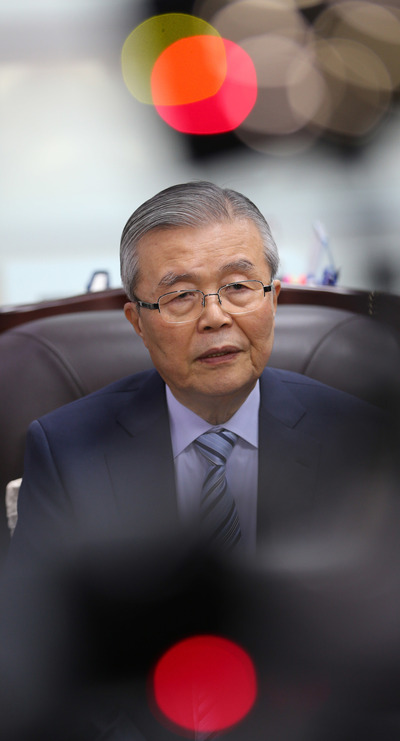 김종인 전 의원. 한겨레 자료사진