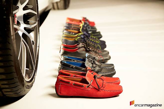 Jaguar by Oliver Sweeney driving shoes