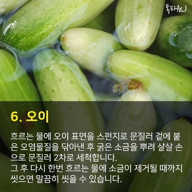 과일별 잔류농약 걱정없이 씻는 법