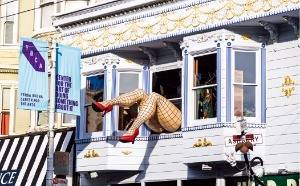 히피 운동의 중심이 된 헤이트 애시베리 거리.