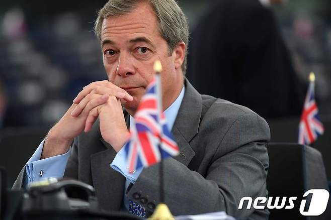 나이절 패라지 영국 전 독립당(UKIP) 대표. © AFP=뉴스1