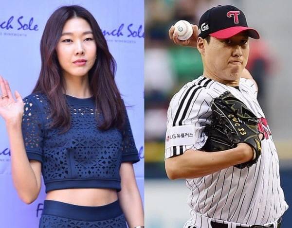모델 ‘한혜진’과 ‘차우찬’ 사진. 에스팀엔터테인먼트