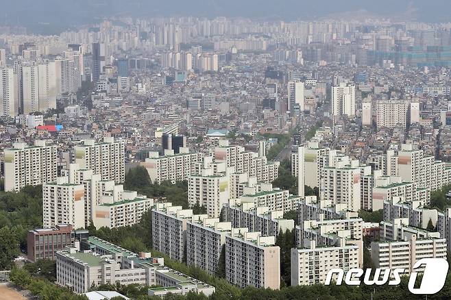 서울의 아파트 모습.(뉴스1 자료사진)© News1 민경석 기자