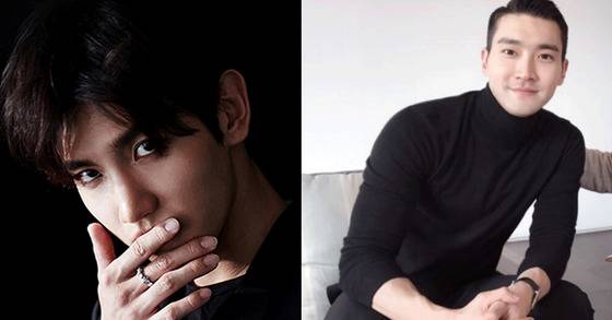 최강창민 공식 사이트(왼쪽), 최시원 트위터