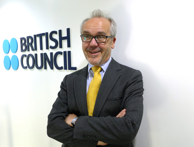 Director of the British Council Korea Martin Fryer (Joel Lee/The Korea Herald)