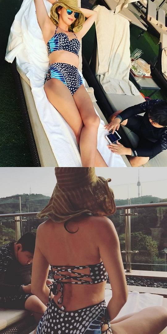 '언니는 살아있다' 오윤아가 화제다. 사진=오윤아 인스타그램