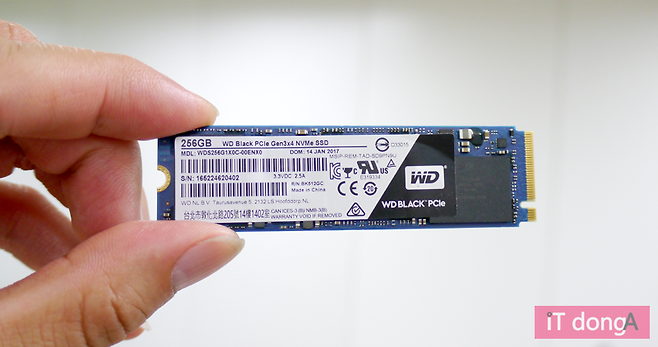 WD 블랙 PCIe SSD
