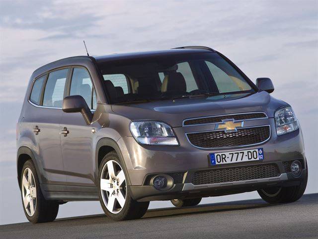 쉐보레의 MPV 모델 올란도.