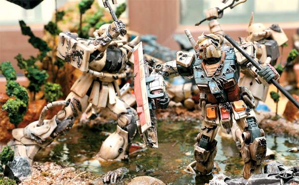 천안에서 15년째 수집을 하고 있는 조민관 씨의 디오라마.