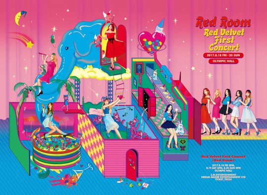 레드벨벳 첫 단독 콘서트 ‘레드룸’ 포스터 / 사진제공=SM엔터테인먼트