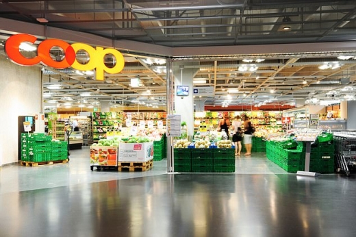 스위스에서 두번째로 규모가 큰 슈퍼마켓 체인점 ‘쿱’(Coop)