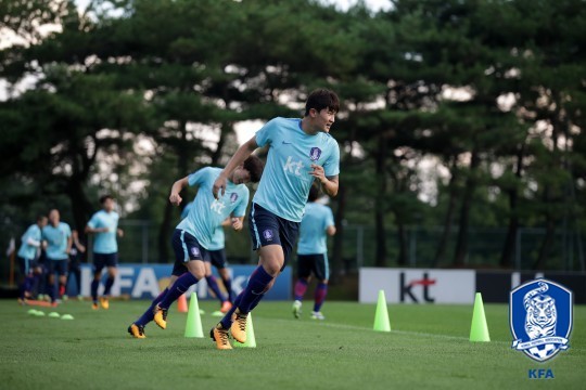 처음으로 대표팀에 선발 된 김민재(21·전북) (대한축구협회 제공) © News1