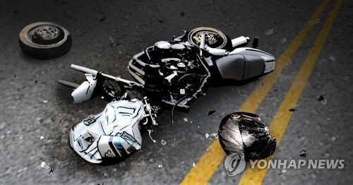 오토바이 관련 사고 자료 일러스트. [연합뉴스]
