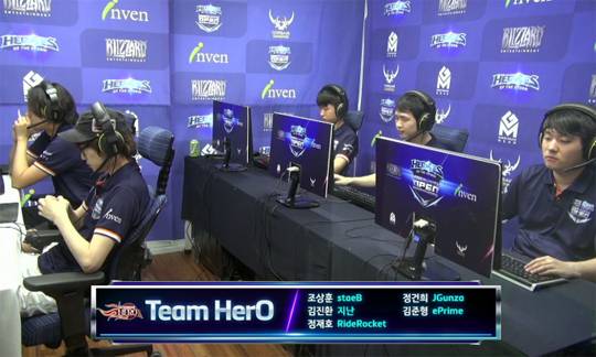 [HCOT]팀 히어로, 레이브 2:0으로 제압하고 D조 단독 1위