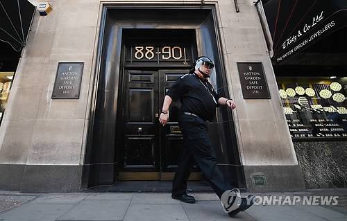 BRITAIN SAFETY DEPOSIT BOX ROBBERY