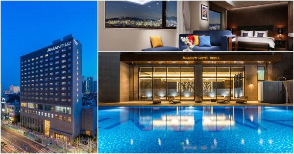 서울 서교동에 위치한 아만티호텔.