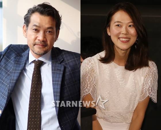 정진영, 김새벽/사진=스타뉴스