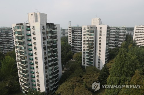 송파구 잠실 주공5단지 전경 [연합뉴스 자료사진]