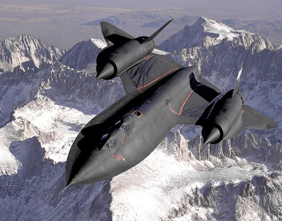 전략정찰기 SR-71 블랙버드. [사진 NASA]