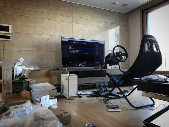 시뮬레이터가 만능은 아니다. 이를 설치하는 것도 간단치만은 않다. 사진 박상욱 기자