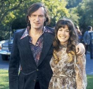 헤프너가 이혼 후 10년만에 찾은 사랑 바비.[중앙포토]