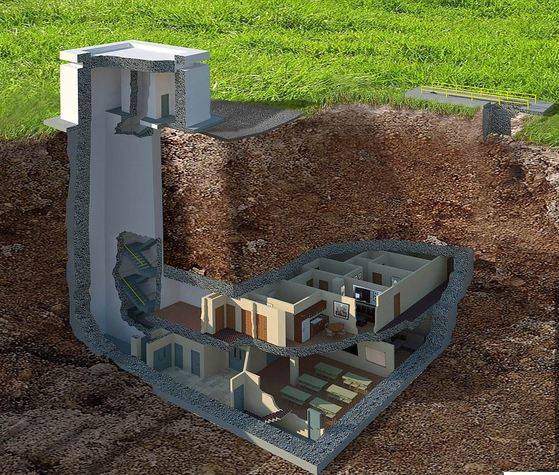 베스천홀딩스의 상업용 벙커. [베스천홀딩스 홈페이지 캡쳐]