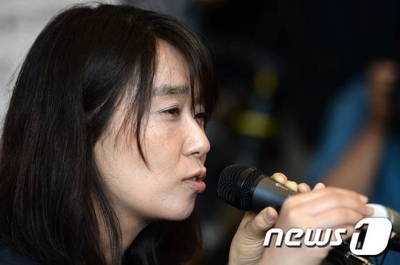 '채식주의자'로 맨부커상 인터내셔널 부문을 수상한 소설가 한강© News1 오대일 기자
