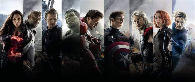 대중문화에서 그려지는 초인들은 대부분 인류를 보호하는 데에 그들의 능력을 사용한다. 하지만 꼭 그러리라는 법이 있느냐는 질문을 스태플든은 ‘이상한 존’에서 던지고 있다. 사진은 ‘어벤져스’에 등장하는 슈퍼히어로들.  한국소니픽처스 제공