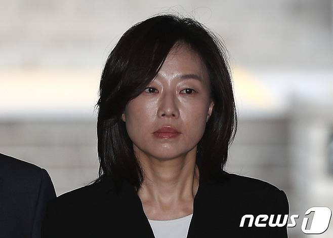 조윤선 전 문화체육관광부 장관 © News1 신웅수 기자