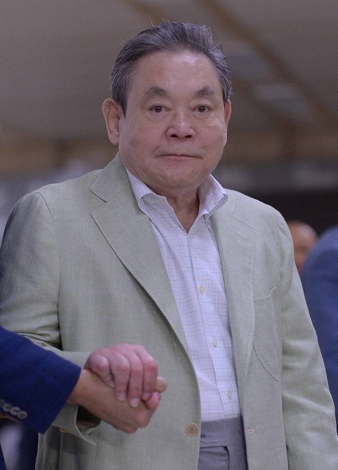 이건희 삼성 회장. <한겨레> 자료사진
