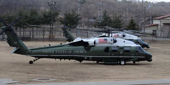 미 대통령 전용 헬기 ‘마린 원’. [중앙포토]