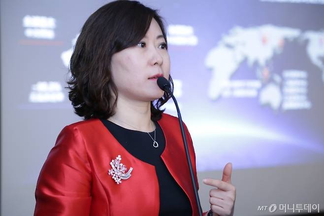 /린다 린(林红) 바이두 글로벌 사업 총괄 임웜 /사진제공=HS애드